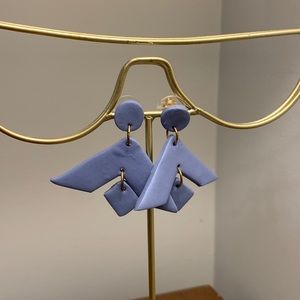 Handmade polymer clay earrings